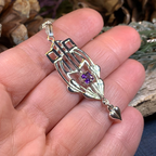 Scottish Mackintosh Thistle Necklace