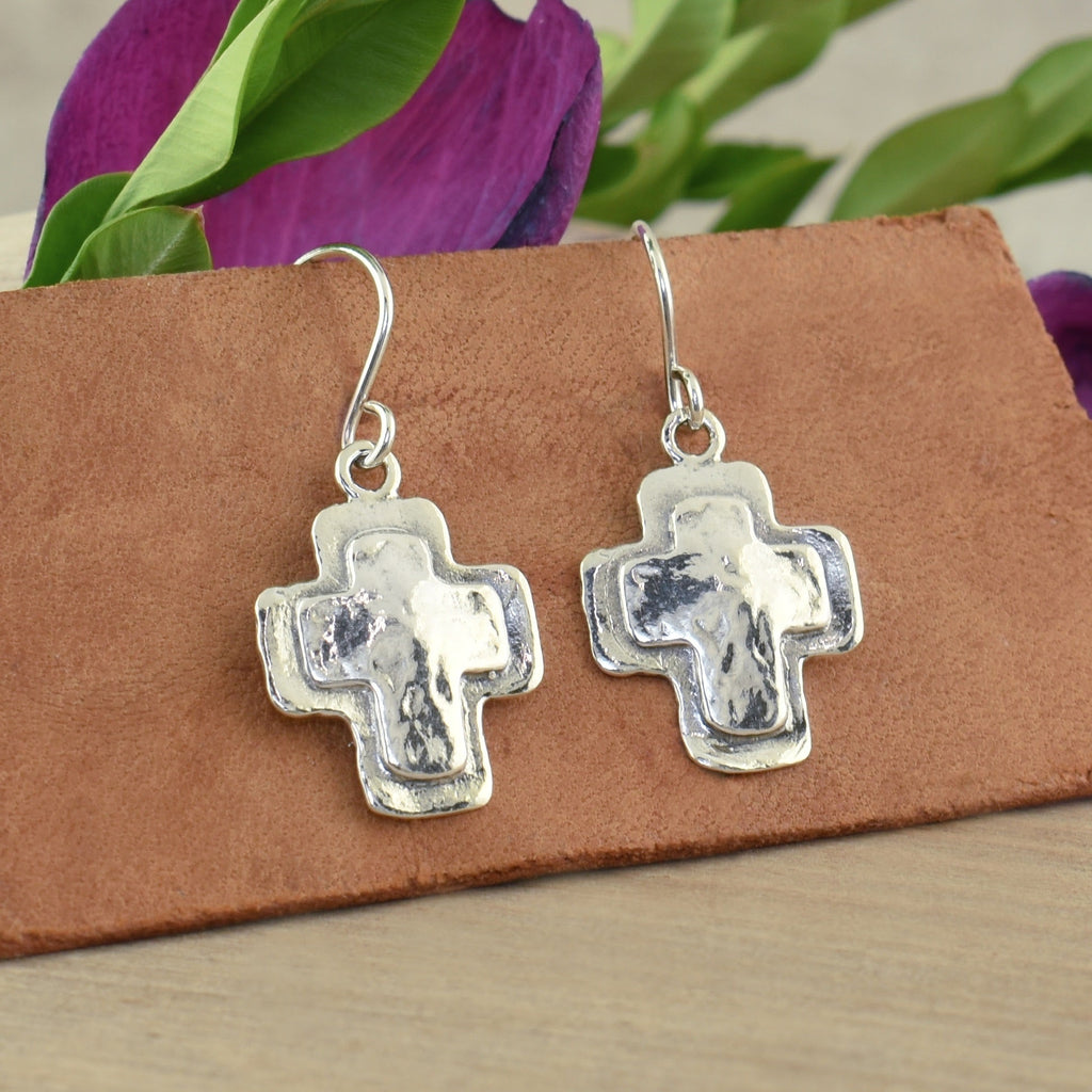 Santa Fe Cross Earrings