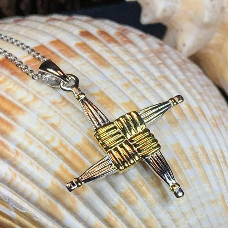 Saint Brigid Cross Necklace