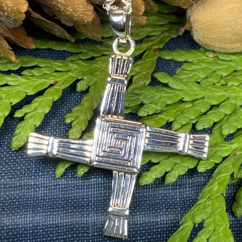 Large Saint Brigid’s Cross Necklace