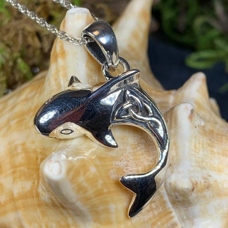 Celtic Shark Necklace