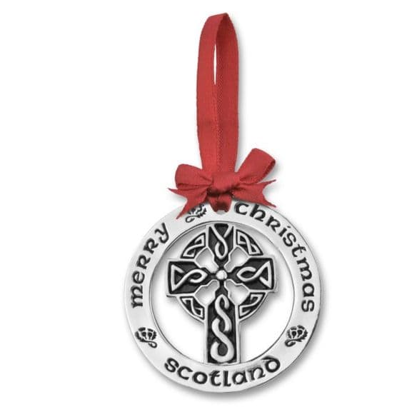 Scottish Christmas Ornament Set