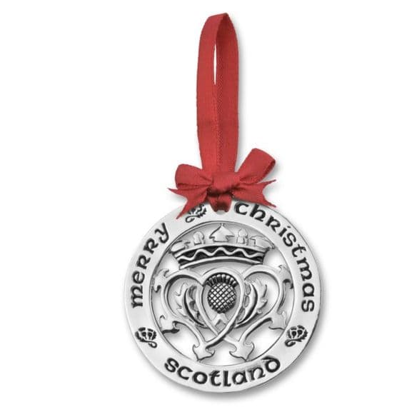 Scottish Christmas Ornament Set