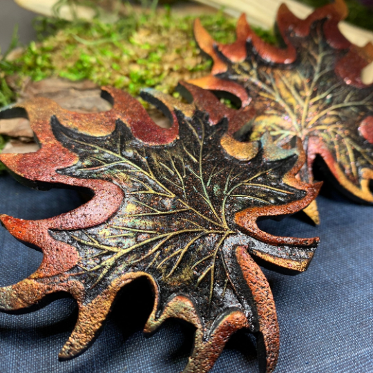 Autumn Delight Maple Leaf Pin