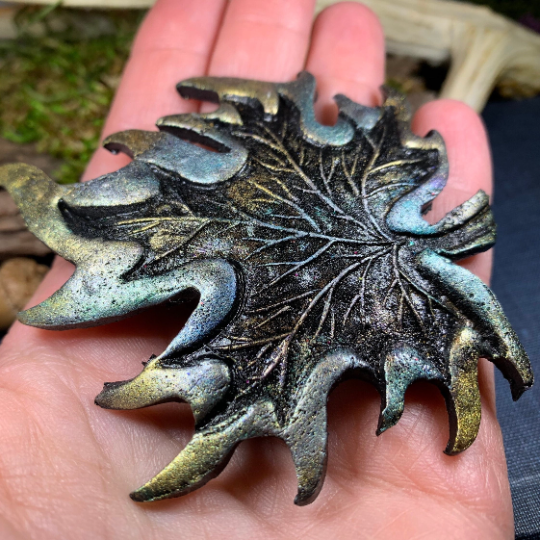 Autumn Delight Maple Leaf Pin