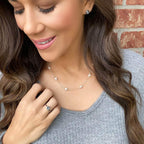 Skipping Stones Necklace