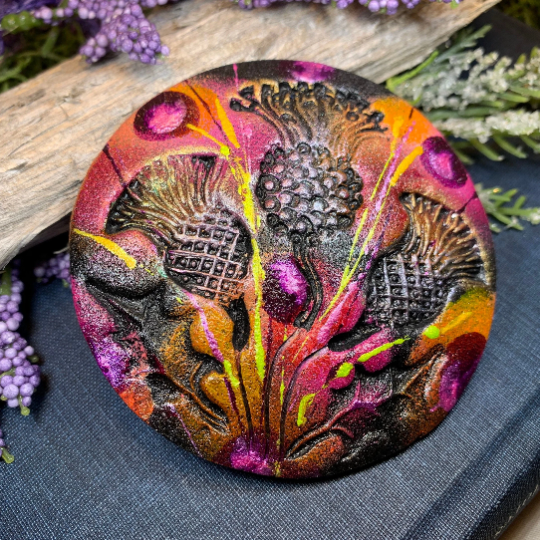 Scotland Triple Thistle Brooch