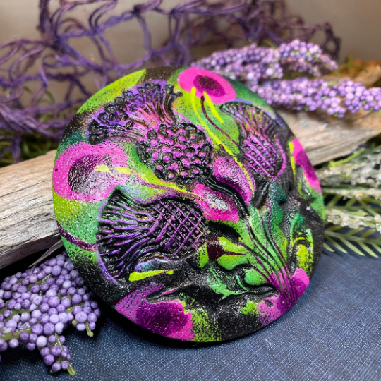 Scotland Triple Thistle Brooch