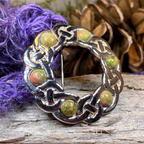 Iona Celtic Knot Brooch