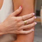 Love - Crystal Heart Ring