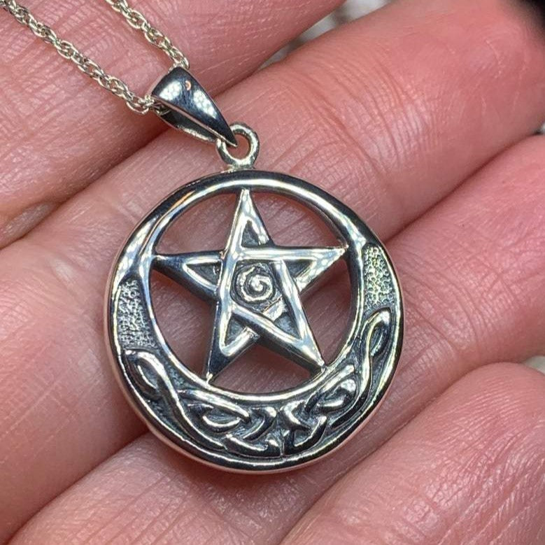 Moon And Star Necklace