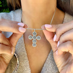 Sonflower Cross Necklace