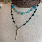 Seaside Moonglow Long Necklace