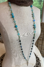 Seaside Moonglow Long Necklace
