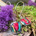 Heathergems Celtic Square Earrings