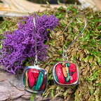 Heathergems Celtic Square Earrings