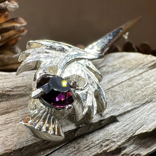 Aura Celtic Thistle Kilt Pin