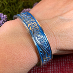 Celtic Raven Cuff Bracelet