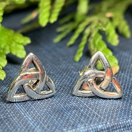 Trinity Knot Stud Earrings