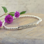 Thankful-Grateful-Blessed Bracelet