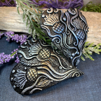 Double Thistle Love Brooch