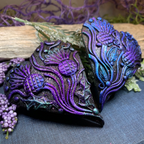 Double Thistle Love Brooch