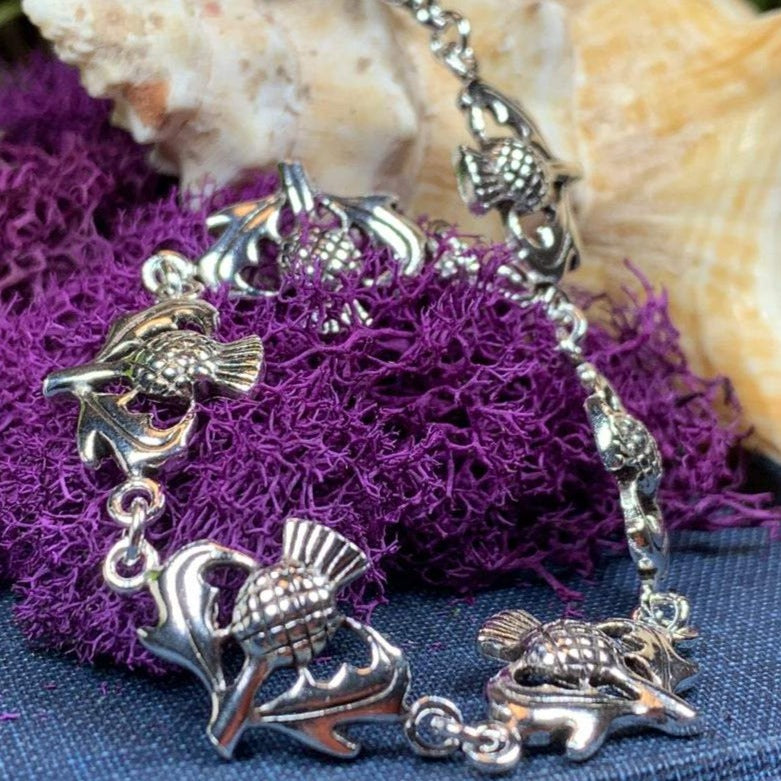 Cheerful Thistle Bracelet