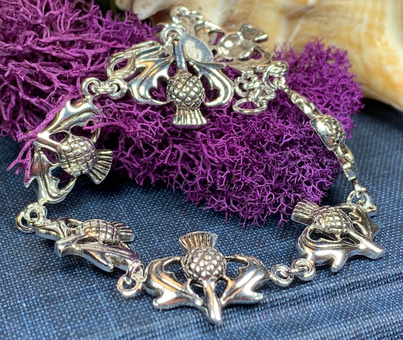 Cheerful Thistle Bracelet