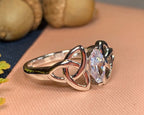 Topaz Trinity Knot Ring