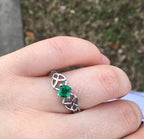 Sylvia Trinity Knot Ring