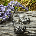 Galloway Highland Cow Earrings