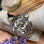 Double Trinity Knot Ring