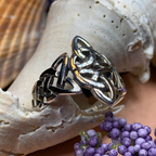 Double Trinity Knot Ring