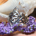 Double Trinity Knot Ring