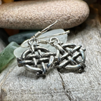 Shield Knot Earrings