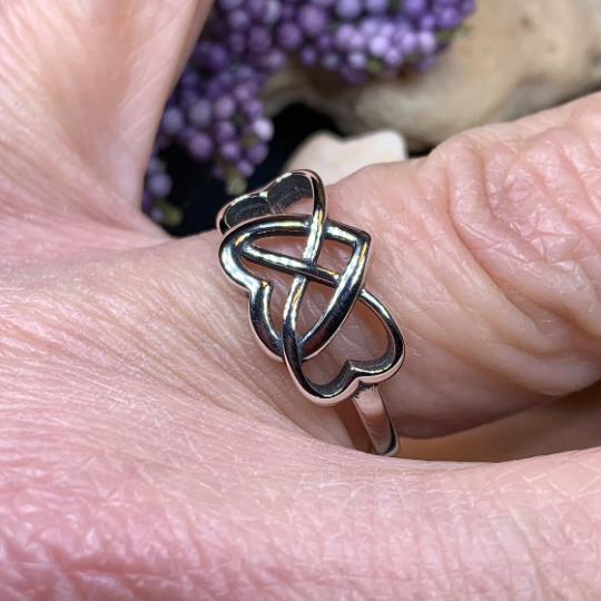 Milis Celtic Heart Ring