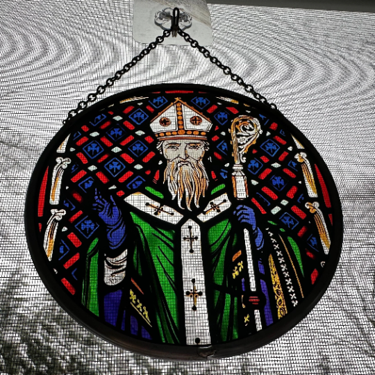 Dublin Cathedral Saint Patrick Stained Glass Gift