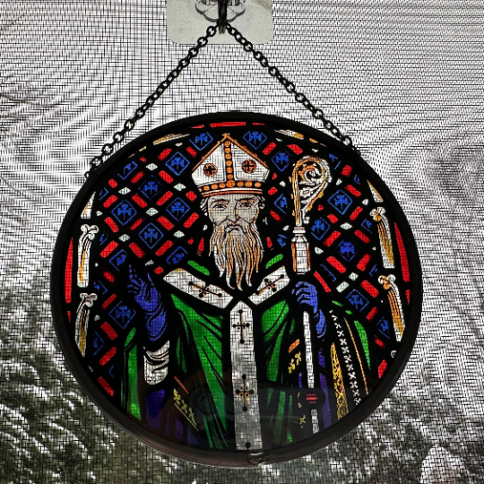 Dublin Cathedral Saint Patrick Stained Glass Gift