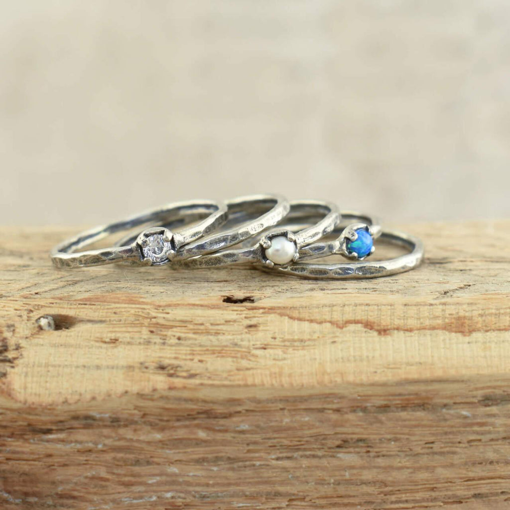 Whisper of Love Stackable Rings (price adjusts per ring quantity selected)