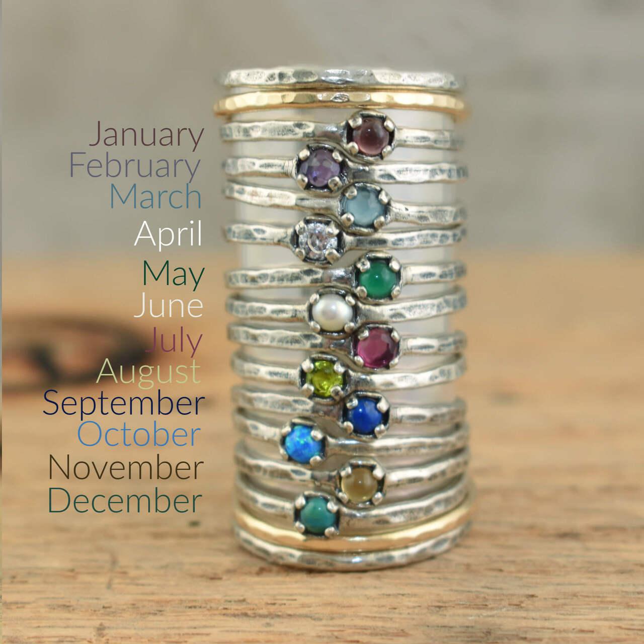 Whisper of Love Stackable Rings (price adjusts per ring quantity selected)