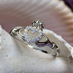 Claddagh Princess Ring