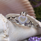 Claddagh Princess Ring