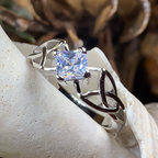 Sylvia Trinity Knot Ring