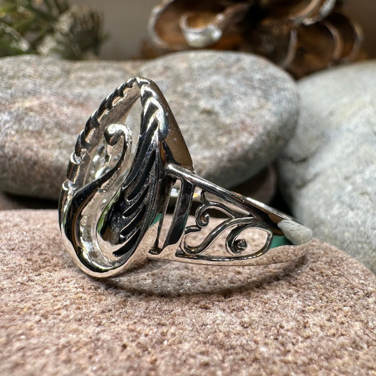Children of Lir Swan Ring