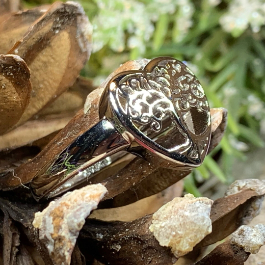Heart Tree of Life Ring