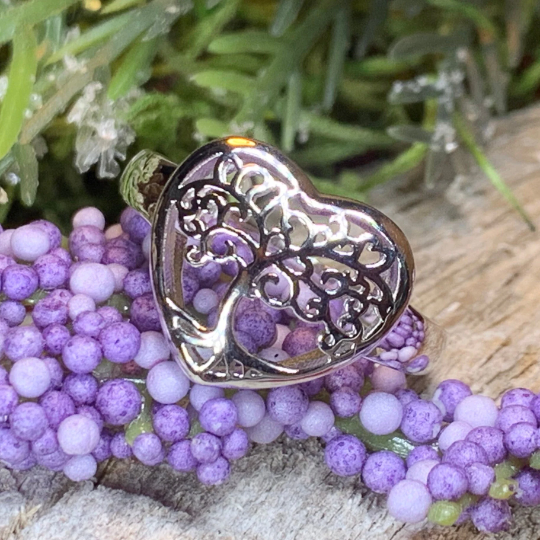 Heart Tree of Life Ring
